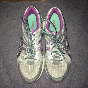 ASICS athletic sporty basics sneakers tennis shoes